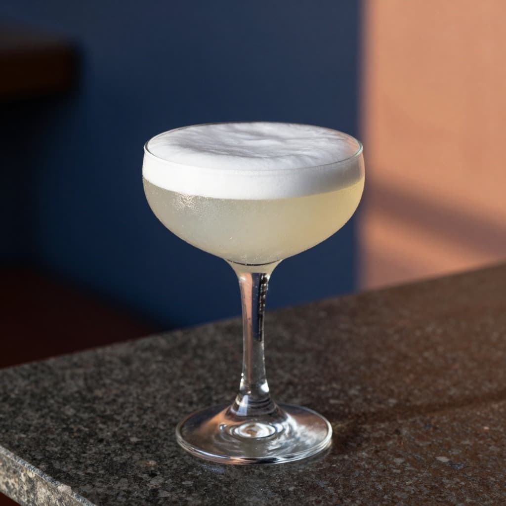 An Illegal cocktail in a cocktail glass