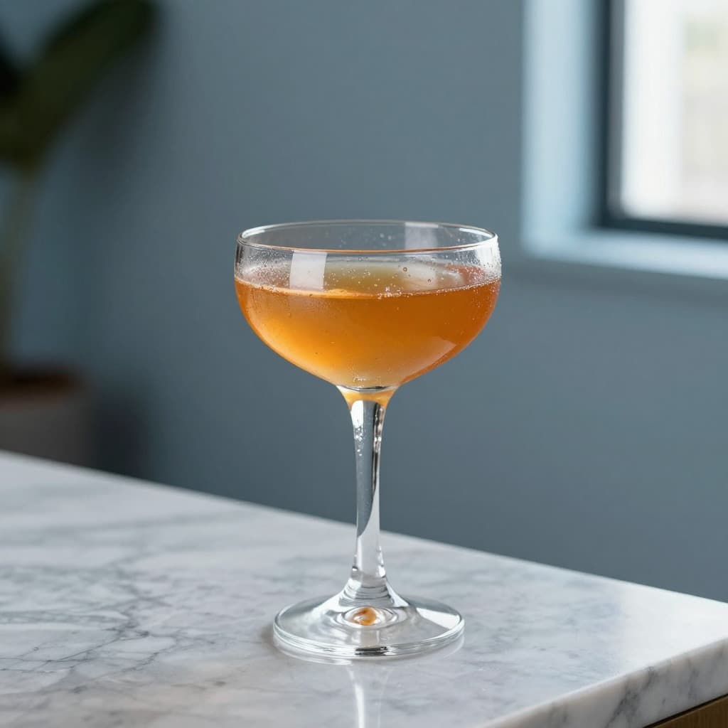 A Paradise cocktail in a cocktail glass